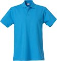 Heren Polo Clique Basic 028230 Turquoise